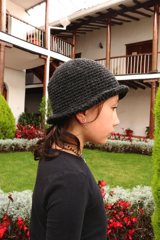 SOMBRERO LANA NEGRA