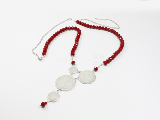 [TJCF36] COLLAR IDENTIDAD EN PLATA