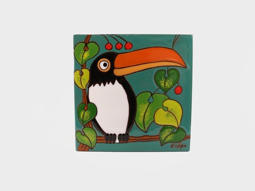 [1AP107] PL FAUN TUCAN TROPICAL 20X20